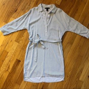 Striped Business-Casual Dress